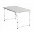 Set masa pliabila reglabila si 4 scaune, tip valiza, gri, 120x60cm [3]