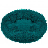 Pat Sersimo pentru caini si pisici, cu husa detasabila, verde, diametru 70cm Pat Sersimo pentru caini si pisici, cu husa detasabila, verde, diametru 70cm