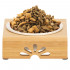 Castron ceramica, bol, pentru caine sau pisica, cu suport din bambus, 15cm [2]