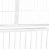 Tarc pentru animale de companie, din fier, forma configurabila, cu usa de acces, 4XL, 184x100x93cm, alb [18]