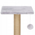 Ansamblu de joaca pentru pisici, cu loc pentru zgariat, ascuns, platforma, 62cm, gri [23]