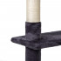 Ansamblu de joaca pentru pisici, cu loc pentru zgariat, ascuns, culcus, minge, sfoara, 203cm, gri inchis [11]