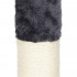Ansamblu de joaca pentru pisici, tip stalp de catarat pana la tavan, inaltime reglabila, 240 - 265 cm, gri inchis [4]