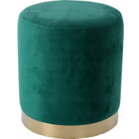 Taburet rotund, tapitat cu stofa, sarcina 100 kg, 35x40 cm, verde Taburet rotund, tapitat cu stofa, sarcina 100 kg, 35x40 cm, verde