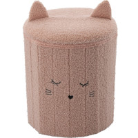 Taburet pentru copii, pliabil cu spatiu depozitare, 80kg, 28x34 cm, roz Taburet pentru copii, pliabil cu spatiu depozitare, 80kg, 28x34 cm, roz