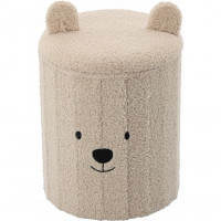 Taburet pentru copii, pliabil cu spatiu depozitare, 80kg, 28×34 cm, bej Taburet pentru copii, pliabil cu spatiu depozitare, 80kg, 28×34 cm, bej