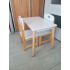Set mobilier copii Daisy masa si 2 scaune, alb, 60x40x46 cm [3]