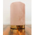 Taburet rotund, tapitat cu stofa, sarcina 100kg, 28x42cm, roz pal [3]