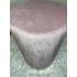 Taburet rotund, tapitat cu stofa, sarcina 100kg, 28x42cm, roz pal [13]
