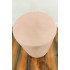 Taburet rotund, tapitat cu stofa, sarcina 100kg, 28x42cm, roz pal [7]