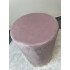 Taburet rotund, tapitat cu stofa, sarcina 100kg, 28x42cm, roz pal [11]