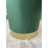 Taburet rotund, tapitat cu stofa, sarcina 100kg, 28x42cm, verde [13]