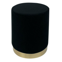 Taburet rotund, tapitat cu stofa, sarcina 100kg, 28x42cm, negru Taburet rotund, tapitat cu stofa, sarcina 100kg, 28x42cm, negru