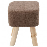Taburet pentru copii, patrat, 26x26x34cm, maxim 50kg, maro Taburet pentru copii, patrat, 26x26x34cm, maxim 50kg, maro