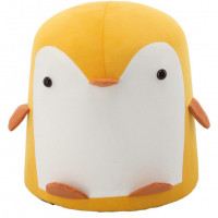 Taburet pentru copii, 28x25cm, maxim 50kg, model pinguin galben Taburet pentru copii, 28x25cm, maxim 50kg, model pinguin galben
