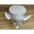 Taburet pentru copii, 28x25cm, maxim 50kg, model elefant [5]