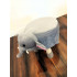 Taburet pentru copii, rotund 28x30cm, lavabil, model elefant [2]