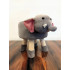 Taburet pentru copii, rotund 28x30cm, lavabil, model elefant [6]