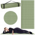 Saltea pliabila pentru camping sau plaja, 182x60 cm, spuma XPE, termoizolanta, pliere armonica, 12 segmente, verde [15]