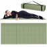 Saltea pliabila pentru camping sau plaja, 182x60 cm, spuma XPE, termoizolanta, pliere armonica, 12 segmente, verde [16]