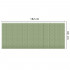 Saltea pliabila pentru camping sau plaja, 182x60 cm, spuma XPE, termoizolanta, pliere armonica, 12 segmente, verde [28]