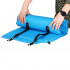 Saltea plabila cu perna din spuma poliuretanica, cu autoumflare, 186x53x2.5cm, albastra [15]