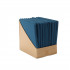 Perna scaun 40x40x3 cm, poliester impermeabil, cu fermoar si prindere, albastra [6]
