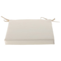 Perna scaun 40x40x5 cm, poliester impermeabil, cu fermoar si prindere, bej