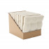 Perna scaun 40x40x6 cm, colturi drepte, poliester impermeabil, cu prindere, bej [8]