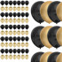 Set 100 baloane pentru petrecere, 40cm, negru auriu [5]