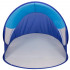 Cort plaja si picnic semi-deschis Sersimo, protectie UV, 200x120x95cm, albastru [7]
