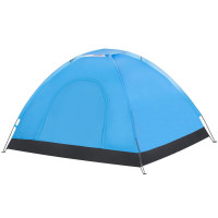 Cort plaja sau camping, impemeabil, cu protectie UV, 2 locuri, 200x150x110cm, albastru Cort plaja sau camping, impemeabil, cu protectie UV, 2 locuri, 200x150x110cm, albastru