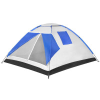 Cort plaja sau camping, impemeabil, cu protectie UV, 4 locuri, 210x240x130cm, gri albastru Cort plaja sau camping, impemeabil, cu protectie UV, 4 locuri, 210x240x130cm, gri albastru