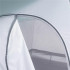 Cort plaja sau camping, impemeabil, cu terasa, 4 locuri, 175x310x130cm, gri albastru [18]
