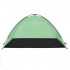 Cort plaja XXL semi-inchis cu protectie UV, podea izolanta, 210x120x112 cm, verde [6]
