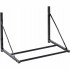 Suport suspendat pentru anvelope reglabil, montaj pe perete cu kit instalare inclus, 120x56x50 cm, negru [12]