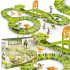 Circuit masinute Dinosaur Park, cu 168 de piese, pista configurabila [4]