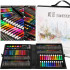 Set de pictura si desen pentru copii, 168 de piese, trusa plastic [31]