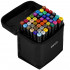 Set 48 de carioci profesionale, markere multicolore, cu cerneala pe baza de alcool, cap dublu [17]