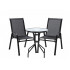 Set mobilier gradina Sersimo Torino, 2 scaune, 1 masa, gri antracit [3]