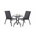 Set mobilier gradina Sersimo Torino, 2 scaune, 1 masa, gri antracit [8]