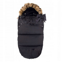 Sac iarna de bebelusi pentru carucior, marime universala, 90x45cm, negru Sac iarna de bebelusi pentru carucior, marime universala, 90x45cm, negru