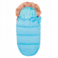 Sac iarna pentru carucior model universal cu gluga detasabila, 70x45cm, albastru Sac iarna pentru carucior model universal cu gluga detasabila, 70x45cm, albastru