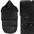 Sac de dormit pentru carucior copii, exterior impermeabil si interior calduros, gluga ajustabila, 2 gulere din blanita detasabile, 2 fermoare pentru a [15]
