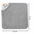 Paturica pentru scoica auto cu gluga integrata, exterior din bumbac 100% si interior moale din material minky, orifici pentru centuri, lavabila la 30° [18]