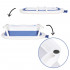 Cadita de baie pliabila pentru bebelusi cu dop de scurgere termosensibil care isi schimba culoarea in apa calda, capacitate 40 L, pentru copii pana la [31]