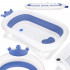 Cadita de baie pliabila pentru bebelusi cu dop de scurgere termosensibil care isi schimba culoarea in apa calda, capacitate 40 L, pentru copii pana la [6]