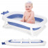 Cadita de baie pliabila pentru bebelusi cu dop de scurgere termosensibil care isi schimba culoarea in apa calda, capacitate 40 L, pentru copii pana la [9]