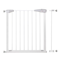 Poarta de siguranta Safety Gate pentru scari, ajustabila 83-92 cm, din otel, alba
