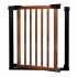 Poarta de siguranta Safety Gate pentru scari, ajustabila 96-103 cm, din otel si lemn, negru maro [4]
